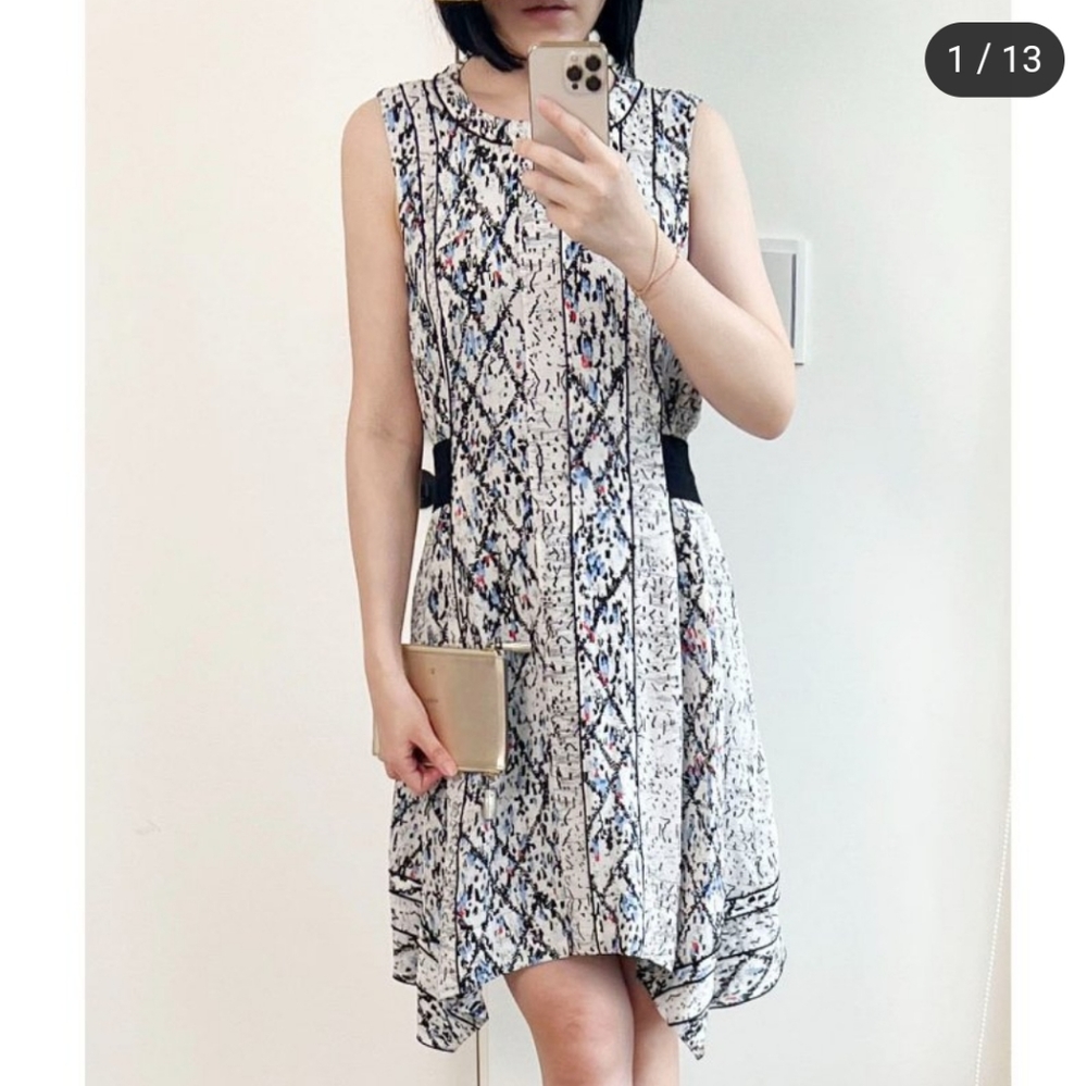 Proenza schouler slik dress